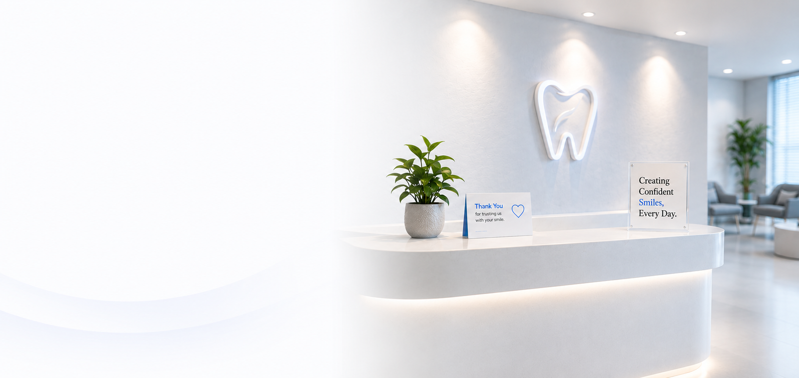 Reception at Delhi Dental Cosmetics